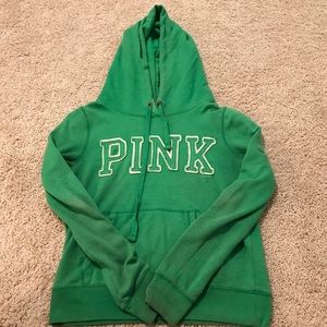 Green PINK Hoodie